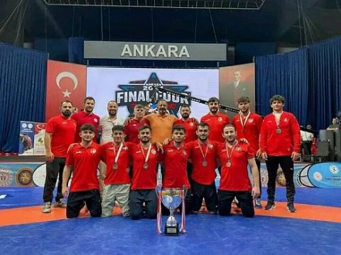 Çorumlu Güreşçiler Türkiye ikincisi oldu